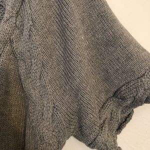 Women’s tie cardigan grey XL